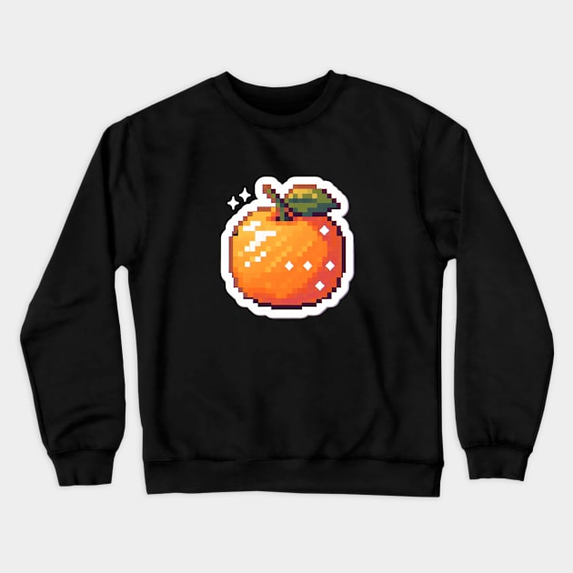 Orange Fruit Harvest Field Product Since Vintage Food Crewneck Sweatshirt by Flowering Away